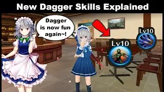 NEW Dagger Skills Explained! INSANELY FUN New Skill Mechanic! | Toram Online