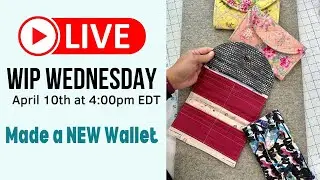 WIP Wednesday #128- Finished my Essentials Wallet, RESTOCKED items & Answering Questions!