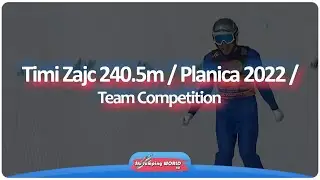 Timi Zajc 240.5m / Planica 2022 / Team Competition