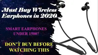 Best Wireless Earphones in 2020| Wireless Earphones Under 1500| Must Buy Bluetooth Earphones in 2020