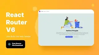 🔴React Router v6 Tutorial in Hindi With Complete Project Of React Router v6 in React App🔥🚀 ( Hindi )
