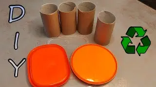 Useful things from covers and bushings from toilet paper / DIY paper crafts
