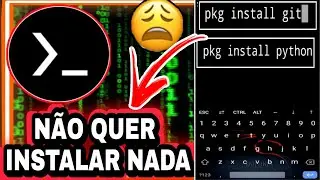 termux não instala o git nem o python pkg install git não funciona