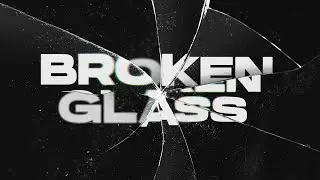 Broken Glass Animation (Editable After Effects Template)