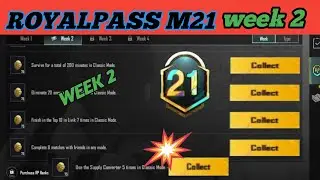 Season c4s11 M21 week 2 mission explain | Pubg Mobile rp mission |pubgm&bgmi
