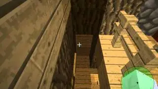 Дом Уизли в MineCraft