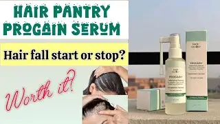 Hair pantry progain serum Review / hairfall & Hair regrowth serum/Hair pantry products review/Urdu 