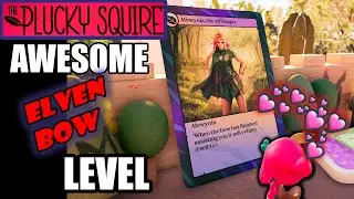 Cool Hearthstone/Magic The Gathering Homage Level in The Plucky Squire!