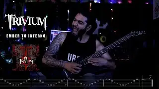 Trivium - Ember to Inferno guitar cover W/TABS
