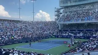 Ben Shelton vs Alexander zverev Cincinnati 2024