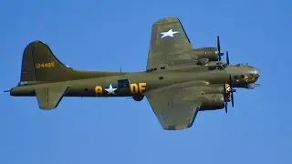 Boeing B 17 Flying Fortress 'Sally B' - Duxford, UK, 2016