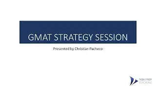 10 GMAT strategies to increase your score fast