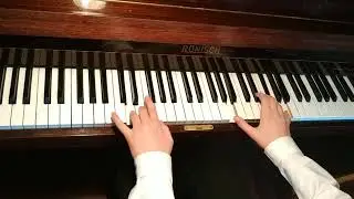 Bach,Three-part Invention No. 7 in E minor. Бах, інвенція мі-минор, BWV 793 - Yurii Kandul (2019)