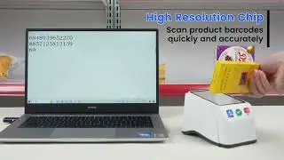 Wireless QR Code Reader Alipay Wechat Mobile Payment 1D 2D Desktop Payment Barcode Scanner