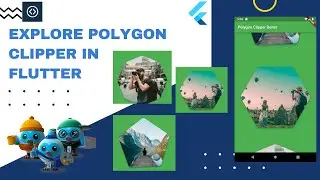 Explore Polygon Clipper In Flutter, custom clipper flutter, flutter clippath. learn flutter