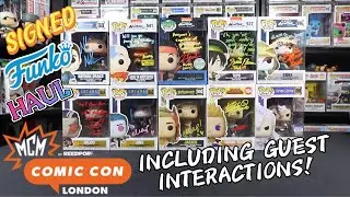 My SIGNED Funko Pop Haul from MCM Comic Con!