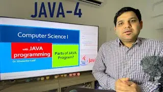 Parts of Java Program | Different sections in Java Program | JAVA 4