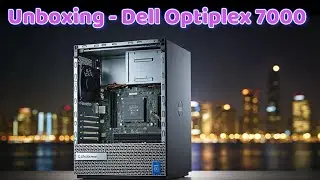 Unboxing the Dell Optiplex 7000  Ultimate Office Setup & First Impressions 