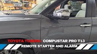 Ultimate Convenience: Compustar Pro T13 Remote Starter and Alarm for 2024 Toyota Tundra Hybrid