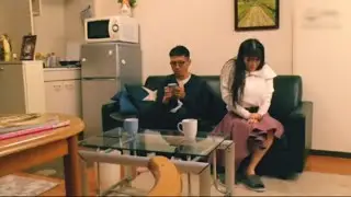 Japanese married woman and neighbor ❤️ Japan movie scene 
