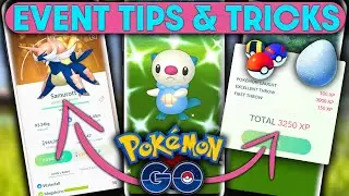 *SHINY OSHAWOTT* COMMUNITY DAY TIPS & TRICKS in POKEMON GO!