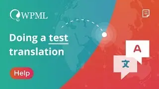 Doing a Test Translation with Translation Services
