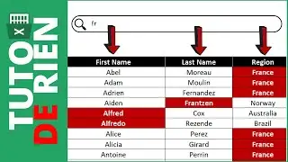 Comment retourner plusieurs valeurs à partir d'une recherche Excel ?