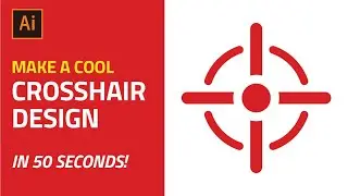 Make a Cool Crosshair Design, in 50 Seconds!