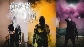 FOTOS CON BOMBAS de HUMO en CASONA ABANDONADA | Exploración Urbana ( Lugares Abandonados)