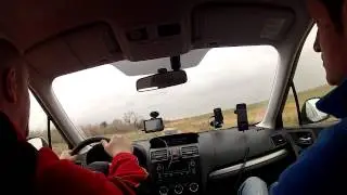 Тест драйв по грунтовке Subaru Forester 2013