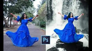 Photoshop Manipulation For Beginners l Simple Background Change l Photoshop CC l