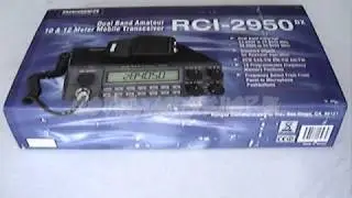 COBRAWORXSHOPZ RANGER RCI-2950DX DUAL BAND AMATEUR RADIO TRANSCEIVER 10M 11M 12M 24Mhz 32Mhz