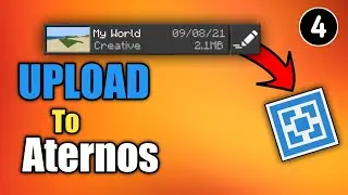 HOW TO UPLOAD A WORLD TO ATERNOS 1.17