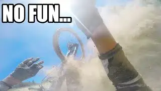 MY WORST MTB RIDE EVER... (I KEPT CRASHING)