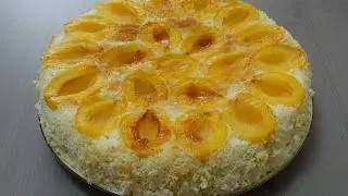 / Пирог / Шарлотка / С абрикосами /