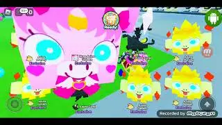 Opening 220 Anime Eggs In Pet Simulator Z