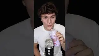 i tried the grimace shake #asmr #shorts