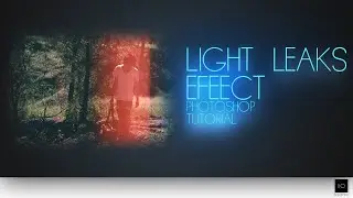 How to create colored light leaks in Photoshop Tutorial | SQUEMIIO