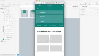 Recreating an advanced scroll behavior from the Airbnb app