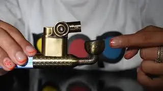 Pipa con Encendedor de Metal