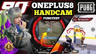 OnePlus 8 PUBG  BGMI -90 FPS Handcam Gameplay in 2025! |  Snapdragon 865 Performance & Heating Test 