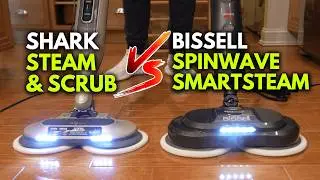 BISSELL SpinWave SmartSteam vs SHARK Scrub & Clean - Which Steam Mop is the Best?