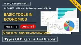 Types of Diagrams and graph | Chapter 6 | L 3 | FYBCOM | Basic Tools in Economics | As per nep 2020