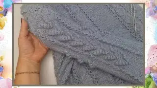 🌼ИЗЯЩНЫЙ ДЖЕМПЕР С КОСАМИ С ШИШЕЧКАМИ ИЗ МОХЕРА
