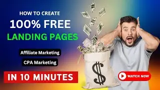 How To Create Free Landing Page 2023   ඕනම වැඩකට හරියන Free Landing Page එකක් හදාගමු