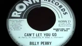 Billy Perry - Can't Let You Go