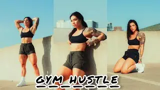HUSTLE FOR THAT MUSCLE 💪 Female Fitness motivation.. #motivation #gymmotivation #gymfitness #fitness