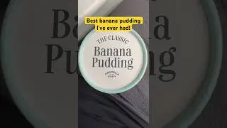 Best banana pudding I’ve ever had! Magnolia Bakery - New York City #shorts #newyork #dessert #best