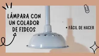 Lámpara de Techo - Solo con cosas que ya tenés en tu casa 😍