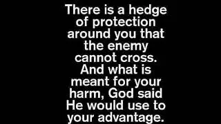 There is a hedge of protection that the enemy cannot cross. Dear Jesus I ask for the hedge #shorts